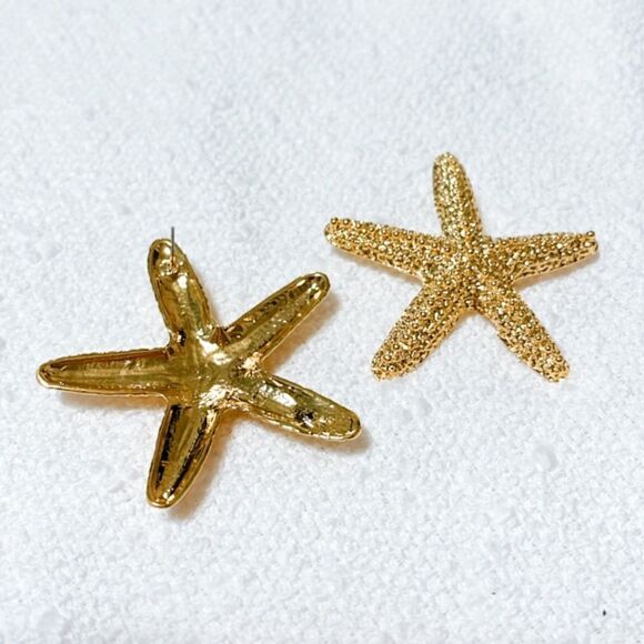 starfish  earrings  M186 - Picture 5 of 5